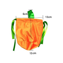 Load image into Gallery viewer, 5pc Sublimation Velvet Pumpkin Candy Bag Halloween Gift Bag Trick or Treat 13x15cm Party Decoration Chocolate Storage Bucket