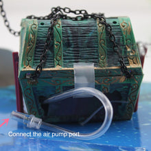 Load image into Gallery viewer, 1Pc Treasure Chest Diver Fish Tank Decorations Action Figure Treasure Hunter Aquarium Fish Tank Ornament Decoration Accessories