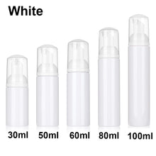Load image into Gallery viewer, 1pcs 30/50/80ml Plastic Foam Pump Bottle Empty Face Eyelashes Cosmetic Bottle Cleaner Soap Dispenser Foam Bottle