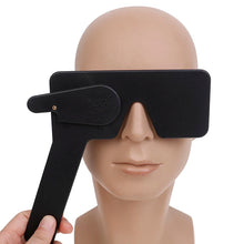 Load image into Gallery viewer, 1pcs Black Lorgnette Occluder Multi 17 Pin Hole Hand Occluder Optometry Instrument Tool Sleeping Care