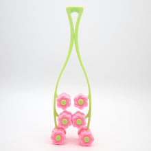 Load image into Gallery viewer, 1Pcs Flower Shape Facial Massager Roller Manual Face-lift Neck Slimming Relaxation Anti Wrinkle Beauty Tools Skin Care Health