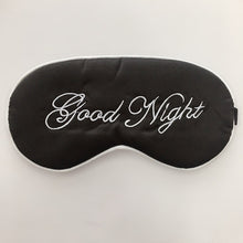 Load image into Gallery viewer, 1Pcs Cute Sleep Eye Cover Mask Padded Shade Covers Good Night Travel Relax Aid Blindfold Blue Purple Green Beige Sleep Mask