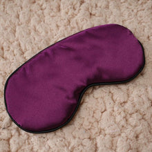 Load image into Gallery viewer, 1Pcs New Pure Silk Sleep Rest Eye Mask Padded Shade Cover Travel Relax Aid Blindfolds