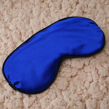Load image into Gallery viewer, 1Pcs New Pure Silk Sleep Rest Eye Mask Padded Shade Cover Travel Relax Aid Blindfolds