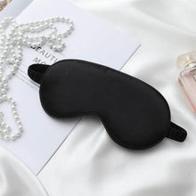 Load image into Gallery viewer, 1Pcs New Pure Silk Sleep Rest Eye Mask Padded Shade Cover Travel Relax Aid Blindfolds