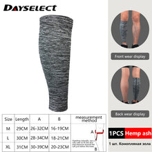 Load image into Gallery viewer, 1Pcs Sports Football Cycling Compression Sleeves Honeycomb Sponge Safety Calf Leg Shin Sports Protection Men Women