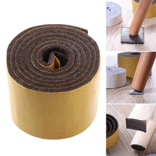 Load image into Gallery viewer, 100cm Self-Adhesive Felt Furniture Leg Pad Anti-slip Mat Floor Protector Wear-resisting Table Chair Leg Bumper Sticker Pad