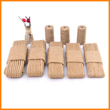 Load image into Gallery viewer, 1Roll 25/50/100/200m Natural Jute Hemp Rope Home Decoration Retro Style DIY Craft Cord Decorative Rope 1-14 mm Diameter Handmade