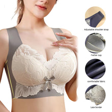 Load image into Gallery viewer, Seamless Bras Large Size Lace Wireless Women Vest Backless Tops Push Up Unwired Bra Without Bones Plus Size Underwear