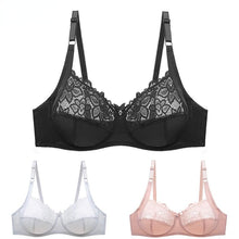Load image into Gallery viewer, New Women Bras Ultra Thin Plus Size Bralette Sexy Lace Underwear Brassiere Adjustable CD Cup Bras