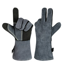 Load image into Gallery viewer, Heat-Resistant Gloves Aluminum Foil Microwave Oven Baking Insulation Fireplace Oven Gloves
