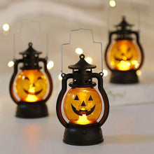 Load image into Gallery viewer, For Home Party With Hanging Ornament Oil Lamp Pumpkin Lantern Halloween Decoration Light LED