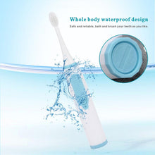 Load image into Gallery viewer, Sonic Electric Toothbrush Ipx-7 Waterproof 3 Brush Heads Soft Bristles Whitening Toothbrush Oral