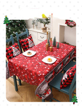 Load image into Gallery viewer, Christmas Decorative Creative Christmas Printing Tablecloths Table Runners Christmas Table Decoration Supplies