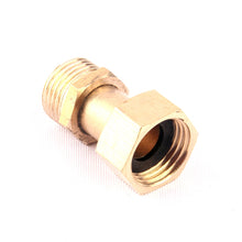 Load image into Gallery viewer, 1pc 1/2 Inch Thread Brass Connector Home Garden Water Pipe Copper Adapter Water Heater Fitting