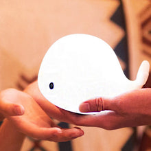 Load image into Gallery viewer, Baby Room LED Night Lights Whale Cartoon Night Light kids Bedroom Table Sleeping Lamps Children Christmas Lamp Gift