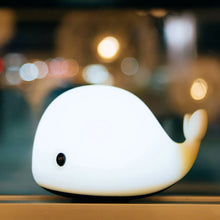 Load image into Gallery viewer, Baby Room LED Night Lights Whale Cartoon Night Light kids Bedroom Table Sleeping Lamps Children Christmas Lamp Gift