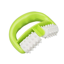 Load image into Gallery viewer, 1pc Blue D Type Fat Control Roller Massager Cellulite Leg Abdomen Neck Buttocks Fast Anti Cellulite Face Lift Massage Roller