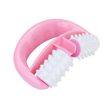 Load image into Gallery viewer, 1pc Blue D Type Fat Control Roller Massager Cellulite Leg Abdomen Neck Buttocks Fast Anti Cellulite Face Lift Massage Roller