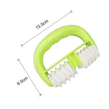 Load image into Gallery viewer, 1pc Blue D Type Fat Control Roller Massager Cellulite Leg Abdomen Neck Buttocks Fast Anti Cellulite Face Lift Massage Roller