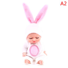 Load image into Gallery viewer, 1pcs Simulation Baby FingerBaby Pvc Ornaments Handle Toy Simulation Baby Finger Doll Real Clothes Real Hat Color Random