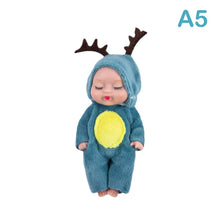Load image into Gallery viewer, 1pcs Simulation Baby FingerBaby Pvc Ornaments Handle Toy Simulation Baby Finger Doll Real Clothes Real Hat Color Random