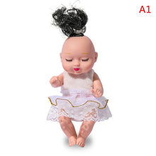 Load image into Gallery viewer, 1pcs Simulation Baby FingerBaby Pvc Ornaments Handle Toy Simulation Baby Finger Doll Real Clothes Real Hat Color Random