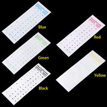 Load image into Gallery viewer, 2PCS Keyboard Sticker Russian Language Keyboard Letter Protector Sticker Film Laptop Accessories