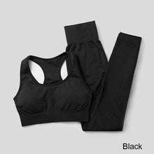 Load image into Gallery viewer, Yoga Set Workout Sportswear Gym Clothing Fitness Leggings Tops For Women