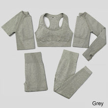 Load image into Gallery viewer, Yoga Set Workout Sportswear Gym Clothing Fitness Leggings Tops For Women