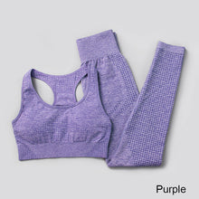 Load image into Gallery viewer, Yoga Set Workout Sportswear Gym Clothing Fitness Leggings Tops For Women