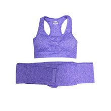 Load image into Gallery viewer, Yoga Set Gym Clothes Tracksuit Tops And Leggings for Fitness Sports For Women