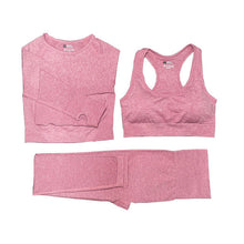 Load image into Gallery viewer, Yoga Set Gym Clothes Tracksuit Tops And Leggings for Fitness Sports For Women