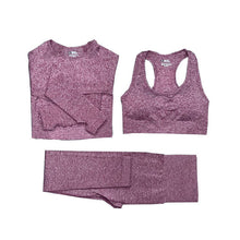 Load image into Gallery viewer, Yoga Set Gym Clothes Tracksuit Tops And Leggings for Fitness Sports For Women
