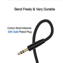 Load image into Gallery viewer, 2/3/5m 3.5mm Aux cable Male to 3.5mm Jack Male AUX Audio Stereo Headphone Cable Jack 3.5 Aux Audio Cable Cord for Phone Earphone