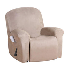 Load image into Gallery viewer, 2-3 Seater All-inclusive Recliner Sofa Cover Non-slip Massage Sofa Cover Elastic Recliner Case Suede Couch Relax Armchair Cover