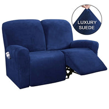 Load image into Gallery viewer, 2-3 Seater All-inclusive Recliner Sofa Cover Non-slip Massage Sofa Cover Elastic Recliner Case Suede Couch Relax Armchair Cover