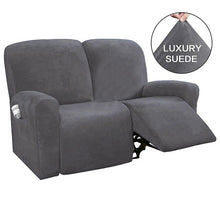 Load image into Gallery viewer, 2-3 Seater All-inclusive Recliner Sofa Cover Non-slip Massage Sofa Cover Elastic Recliner Case Suede Couch Relax Armchair Cover