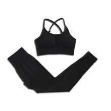 Load image into Gallery viewer, Yoga Set Gym Clothing Track Suit High Waist Pants Sports Bras For Women