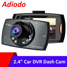 Load image into Gallery viewer, 2.4" Car DVR Camera G30 Dash Video Recorder Portable Full HD Dashcam Driving Recorder Fashion LCD G-sensor Night Vision Camera