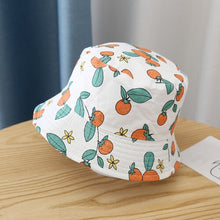 Load image into Gallery viewer, 2-4 Years Summer Baby Hat Kids Cotton UV Protection Sun Cap Children Panama Beach Girls Boys Bucket Hat Cute Cartoon Infant Caps