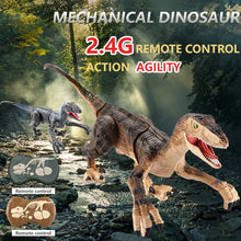 Load image into Gallery viewer, 2.4G RC Dinosaur Raptor Jurassic Remote Control Velociraptor Toy Electric Walking Dino dragon Toys For Childrens Christmas Gifts