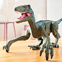Load image into Gallery viewer, 2.4Ghz RC Simulation Dinosaur RC Velociraptor Intelligent Remote Control Dinosauria Toy With LED Light Roaring Gift for Child