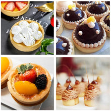Load image into Gallery viewer, Circular Tart Ring French Dessert Stainless Steel Perforation Fruit Pie Quiche Cake Mousse Mold Kitchen Baking Mould