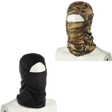 Load image into Gallery viewer, Neck Gaiters 2 Hole Full Face Cover Mask Balaclava Knit Hat Army Tactical CS Winter Ski Cycling Mask Beanie Hat Scarf Warm Face Masks