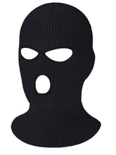 Load image into Gallery viewer, 2-Hole Knitted Full Face Cover Cap Ski Neck Gaiter Winter Balaclava Warm Knit Beanie for Outdoor Sports Funny Party Riding Hat