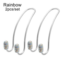 Load image into Gallery viewer, 2 Pack Universal Seat Back Organizers Bling Diamond Car Headrest Bag Hangers Strong Durable Auto Back Seat Storage Hooks