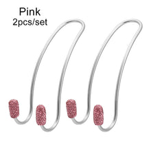 Load image into Gallery viewer, 2 Pack Universal Seat Back Organizers Bling Diamond Car Headrest Bag Hangers Strong Durable Auto Back Seat Storage Hooks