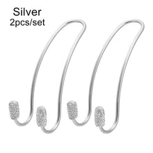 Load image into Gallery viewer, 2 Pack Universal Seat Back Organizers Bling Diamond Car Headrest Bag Hangers Strong Durable Auto Back Seat Storage Hooks