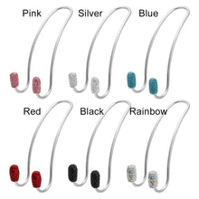 Load image into Gallery viewer, 2 Pack Universal Seat Back Organizers Bling Diamond Car Headrest Bag Hangers Strong Durable Auto Back Seat Storage Hooks